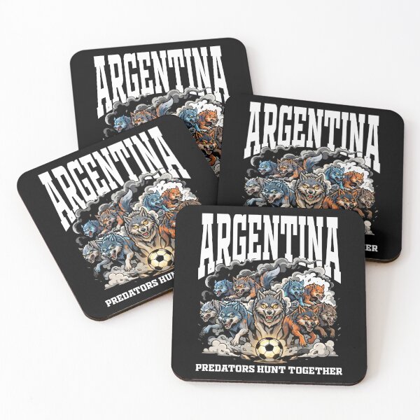 Item preview, ARGENTINA - PREDATORS HUNT TOGETHER - FIFA WORLD CUP designed and sold by KEF Custom.