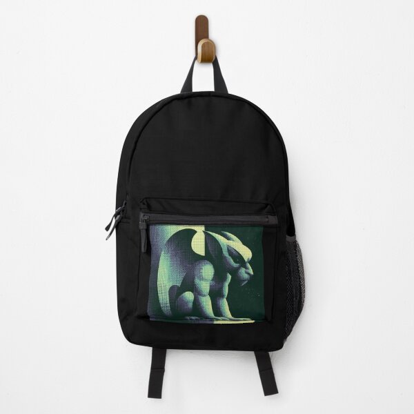 Item preview, Gothic Gargoyle in Retro Halftone Shadows designed and sold by ClubVacay.