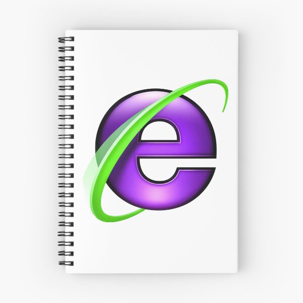 Item preview, Purple Internet Explorer Logo Y2K Retro Internet Aesthetic designed and sold by TrxshWear.