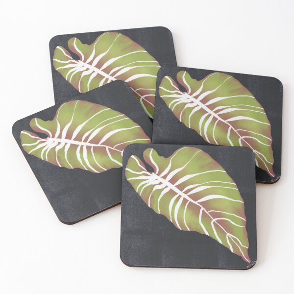 Item preview, Tropical Monstera Leaf with Blush Edges designed and sold by altastudio.
