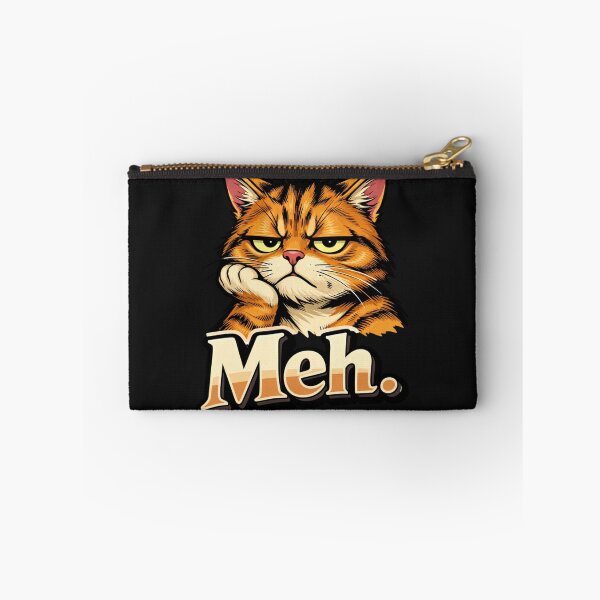 Item preview, Bored Tabby Feline Meh Disinterest Graphic designed and sold by Tsugraf Designs.