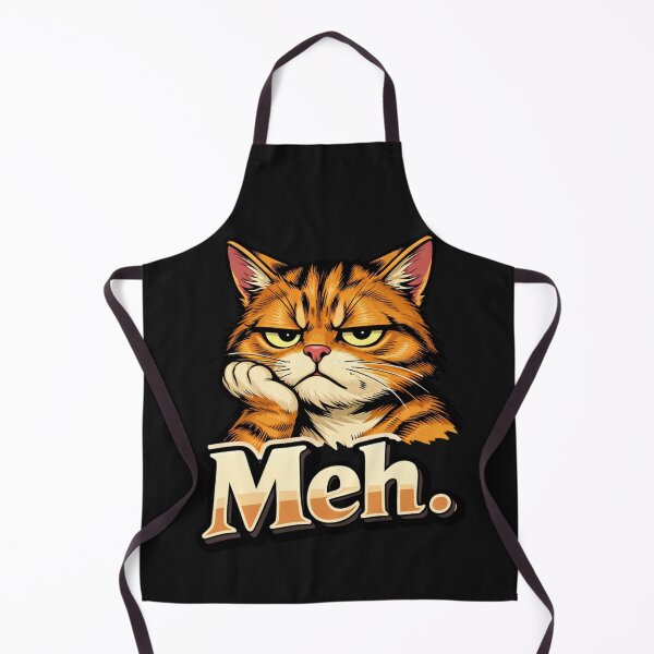 Item preview, Bored Tabby Feline Meh Disinterest Graphic designed and sold by Tsugraf Designs.