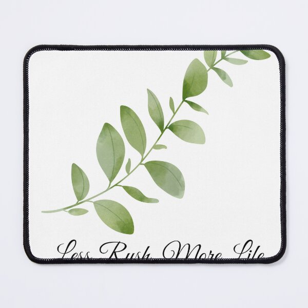 Item preview, Less Rush More Life Botanical Design designed and sold by Fm204.