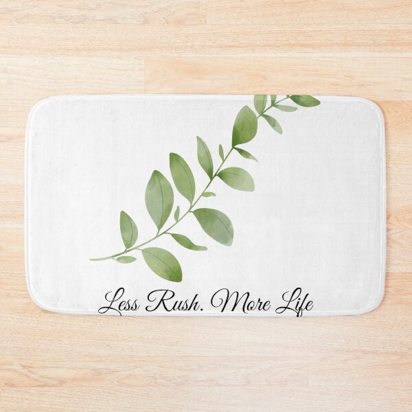 Item preview, Less Rush More Life Botanical Design designed and sold by Fm204.