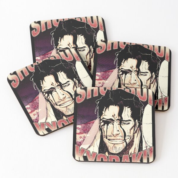 Item preview, Shunsui Kyoraku Retro Bleach Anime Bootleg Shirt designed and sold by Senpaiwaves.