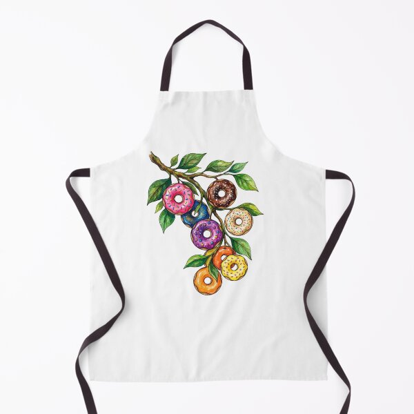 Item preview, Whimsical Watercolor Donut Tree Branch designed and sold by SOUFIANE1991.