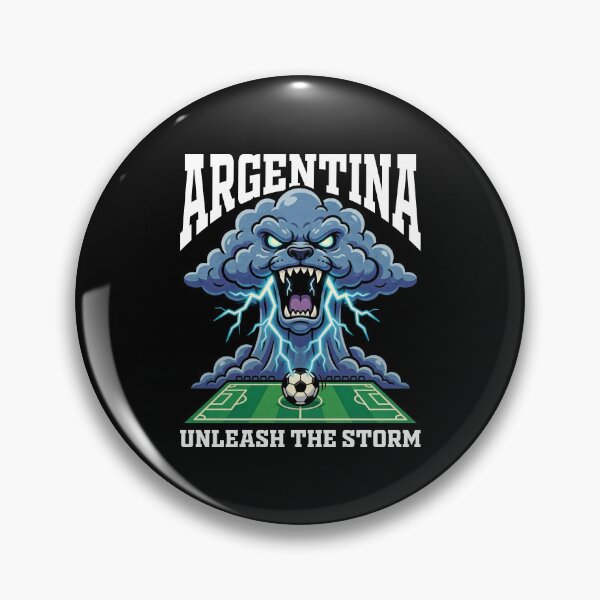 Item preview, ARGENTINA - UNLEASH THE STORM - FIFA WORLD CUP designed and sold by KEF Custom.