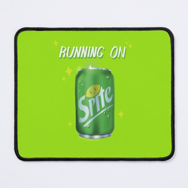 Item preview, Running on Spite Soda Pun designed and sold by Sunnydaydoodlez.