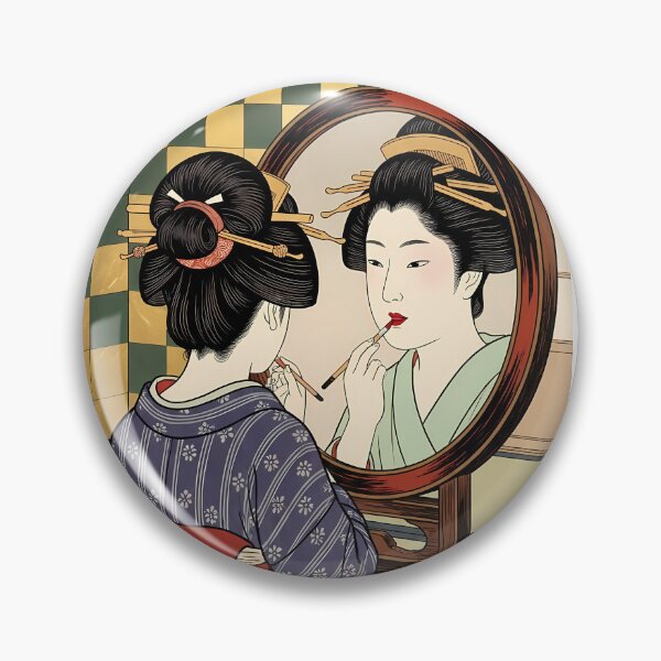 Item preview, Geisha in the Mirror: The Red Lipstick Ritual designed and sold by TokyoUkiyoHouse.