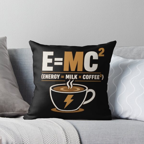 Item preview, E=MC² Coffee Formula for Unlimited Energy - Coffee Lover meme designed and sold by Huddy-clothes.