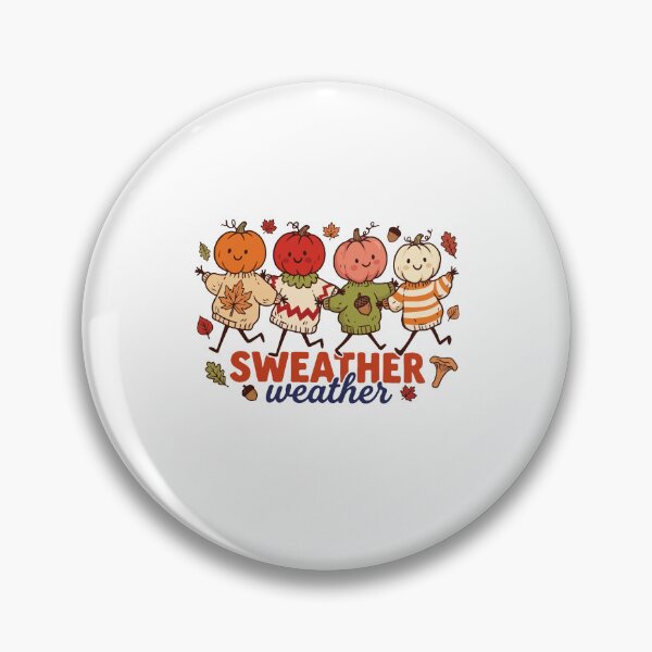 Item preview, Sweather Weather Cute Pumpkin Fall Autumn Vintage Retro designed and sold by ChuyenSuperx.