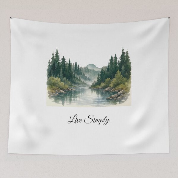 Item preview, Live Simply Botanical Leaves Design designed and sold by Fm204.