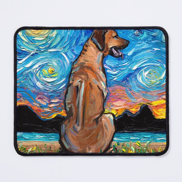 Item preview, Rhodesian Ridgeback Night designed and sold by AjaTrier.