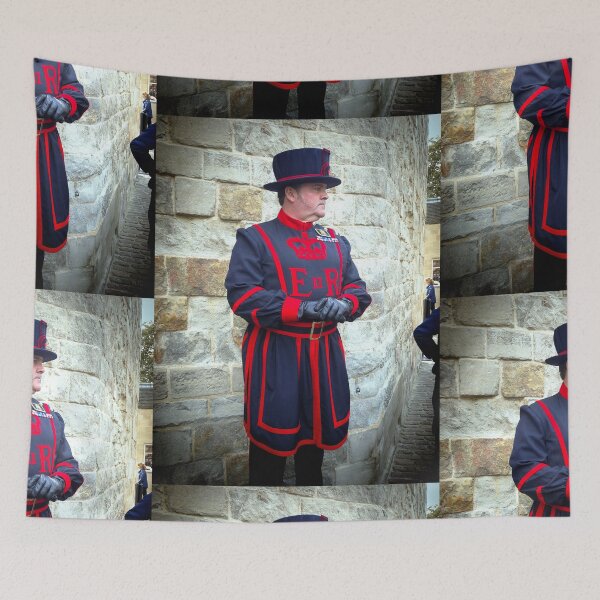 Aperçu de l'œuvre Londres, Angleterre - Spike le Beefeater créée et vendue par missioncreek.