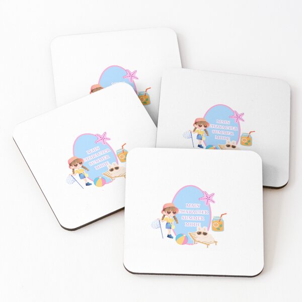 Item preview, Main Character Summer Mode Cute Anime Girl designed and sold by Akira Design Store.