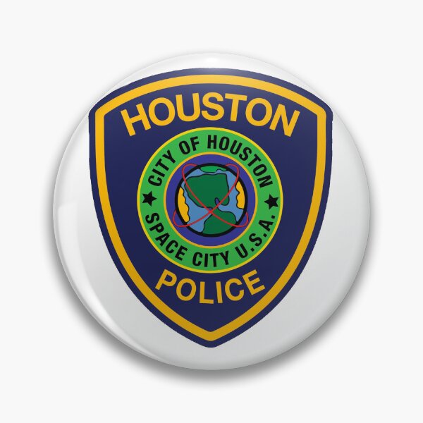 Item preview, Houston Texas Police Patch designed and sold by LockedUp.