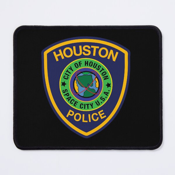 Item preview, Houston Texas Police Patch designed and sold by LockedUp.