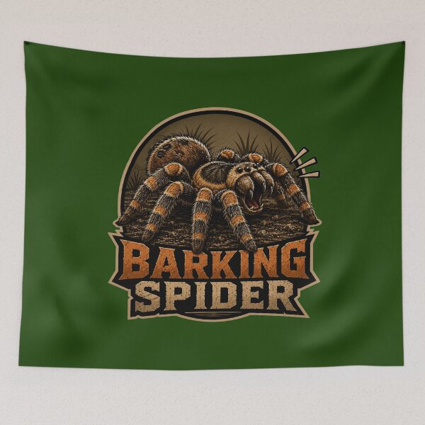 Item preview, Barking Spider designed and sold by gotucoveredart.