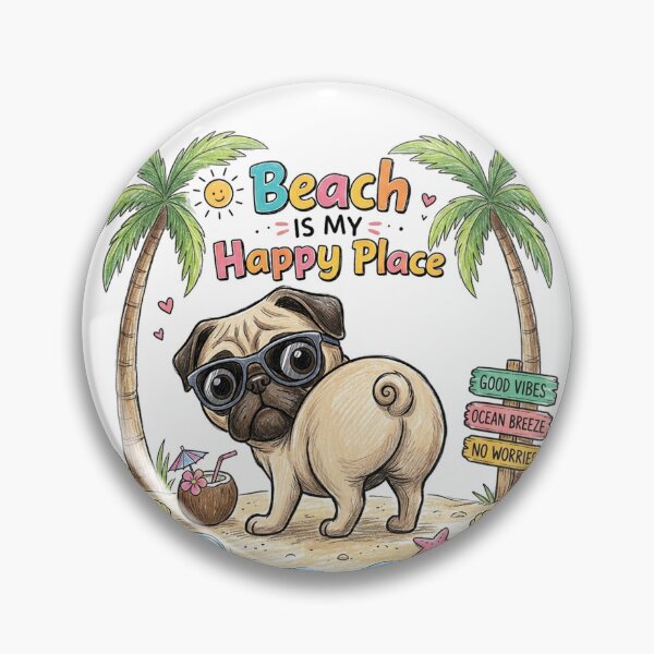 Item preview, Beach Is My Happy Place designed and sold by devonclemon.