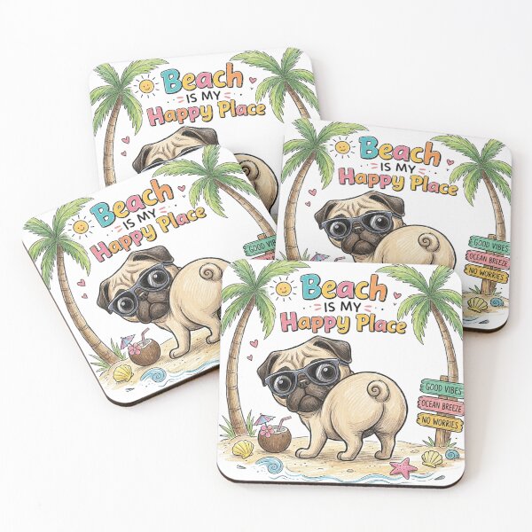 Item preview, Beach Is My Happy Place designed and sold by devonclemon.