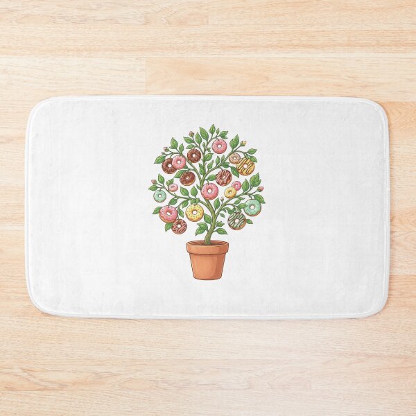 Item preview, Whimsical Donut Tree in a Flower Pot designed and sold by SOUFIANE1991.