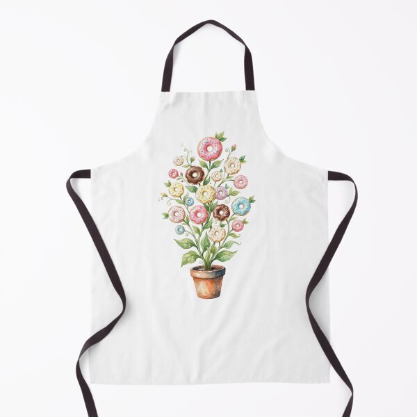 Item preview, Whimsical Donut Tree in a Flower Pot designed and sold by SOUFIANE1991.