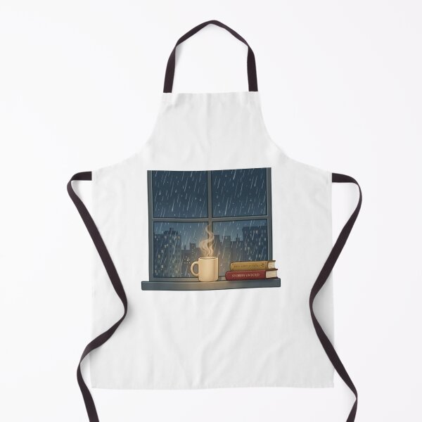 Item preview, Cozy Rainy Day Window View designed and sold by Northern Glow Art.