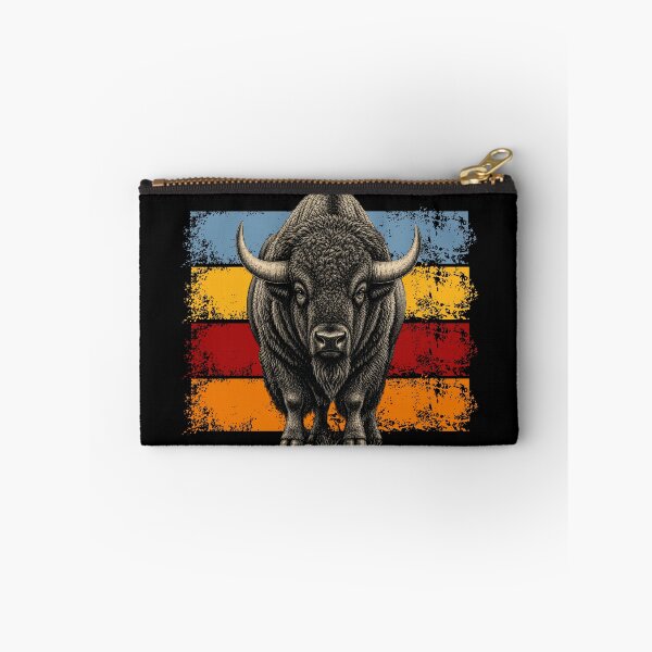 Item preview, Vintage American Bison Retro Wildlife Buffalo  designed and sold by freshwear design.