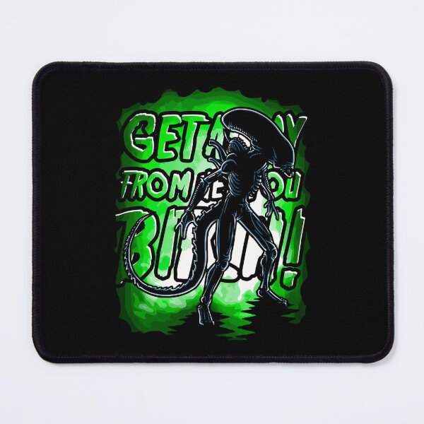 Item preview, Green Alien Monster Creature SciFi Horror designed and sold by insertbreak.