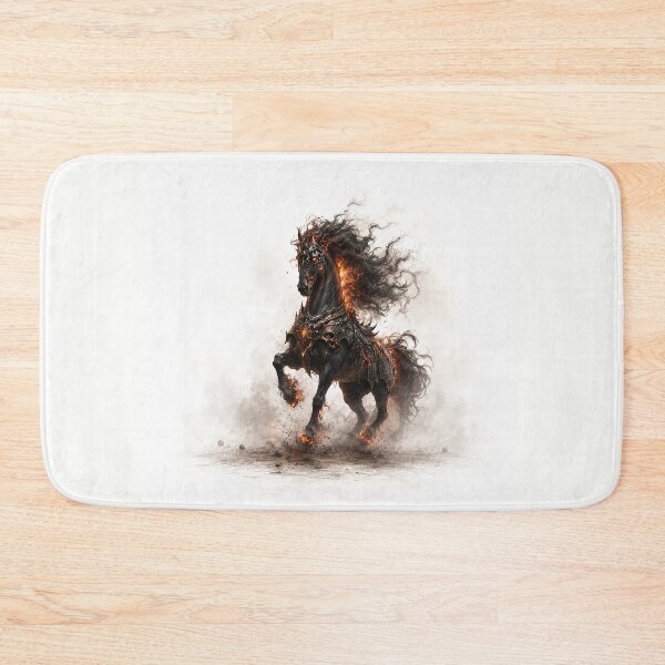 Item preview, Ashen Infernomane: The Emberbound Warhorse designed and sold by BlissBlvdShop.