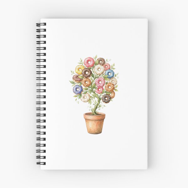 Item preview, Whimsical Donut Tree in a Flower Pot designed and sold by SOUFIANE1991.