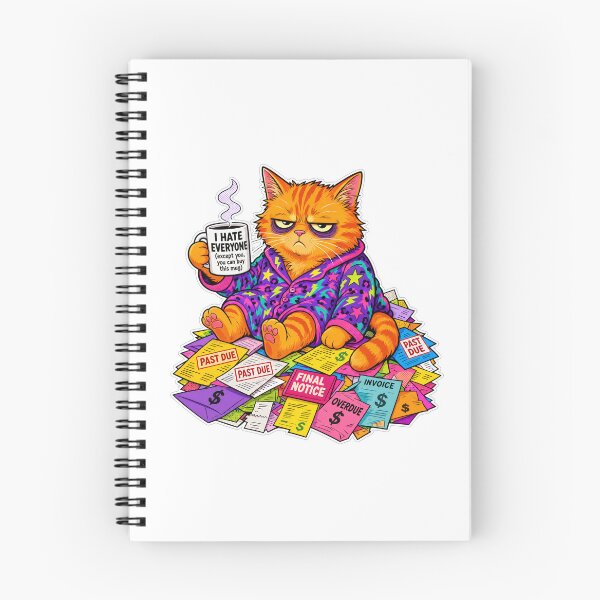 Item preview, funny inappropriate  Funny Grumpy Cat Coffee Mug Design | I Hate Everyone Sarcastic Cat Art designed and sold by Uglyandcute.