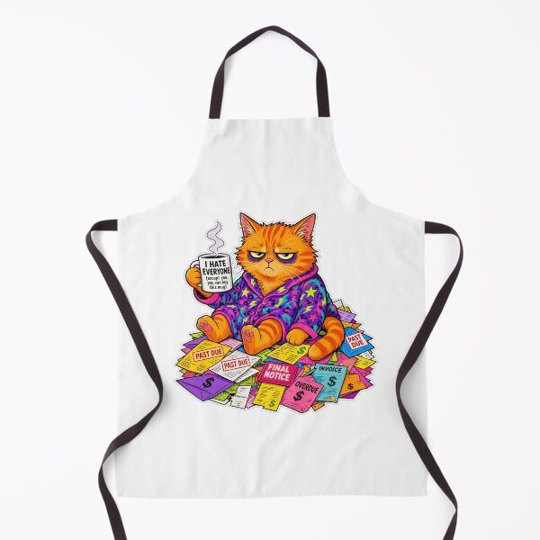 Item preview, funny inappropriate Funny Grumpy Cat Coffee Mug Design | I Hate Everyone Sarcastic Cat Art designed and sold by Uglyandcute.