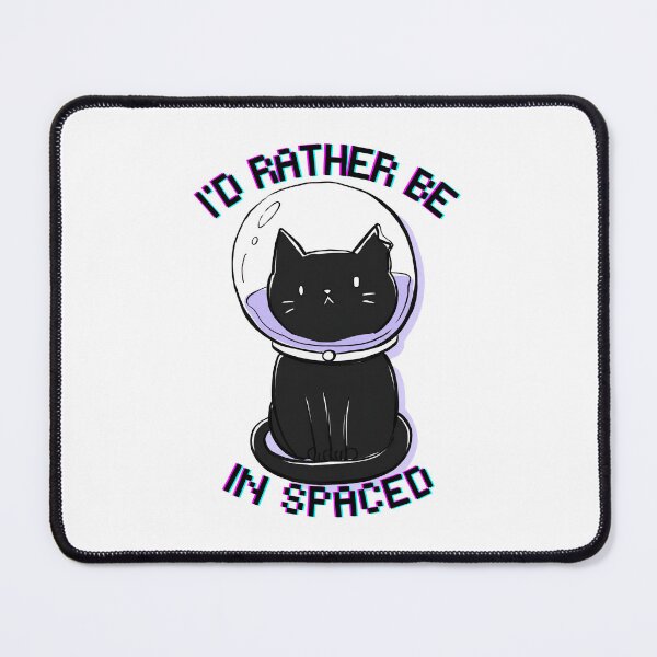 Item preview, Id rather be in space sticker designed and sold by gladyvette15.
