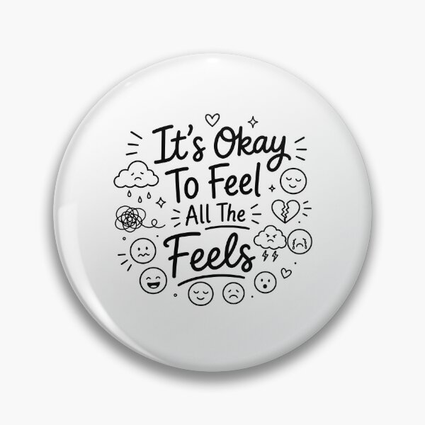 Item preview, It's Okay To Feel All The Feels, Mental Health  designed and sold by gunaone-design.