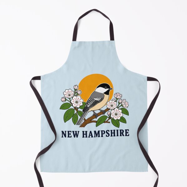 Item preview, New Hampshire Chickadee & Pink Lady Slipper Homage designed and sold by The-Drip-Studio.