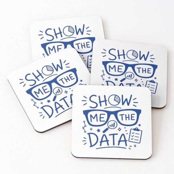 Item preview, Show Me The Data Funny Data Analyst designed and sold by gunaone-design.