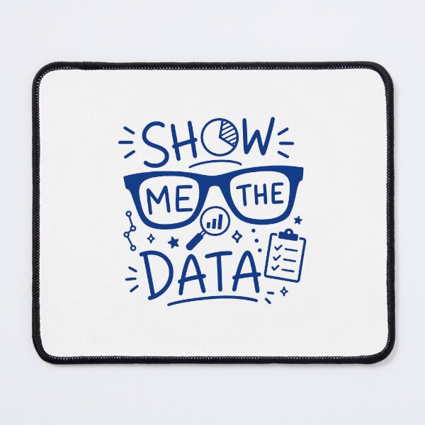 Item preview, Show Me The Data Funny Data Analyst designed and sold by gunaone-design.