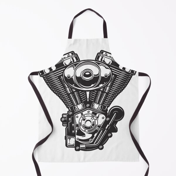 Item preview, motorcycle engine block V twin designed and sold by TheOrangeBrick.