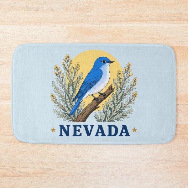 Item preview, Nevada Bluebird & Sagebrush Homage designed and sold by The-Drip-Studio.