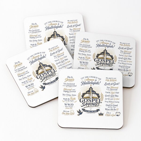 Item preview, Gospel Sayings Christian Typography Bundle designed and sold by WordsplusFabric.