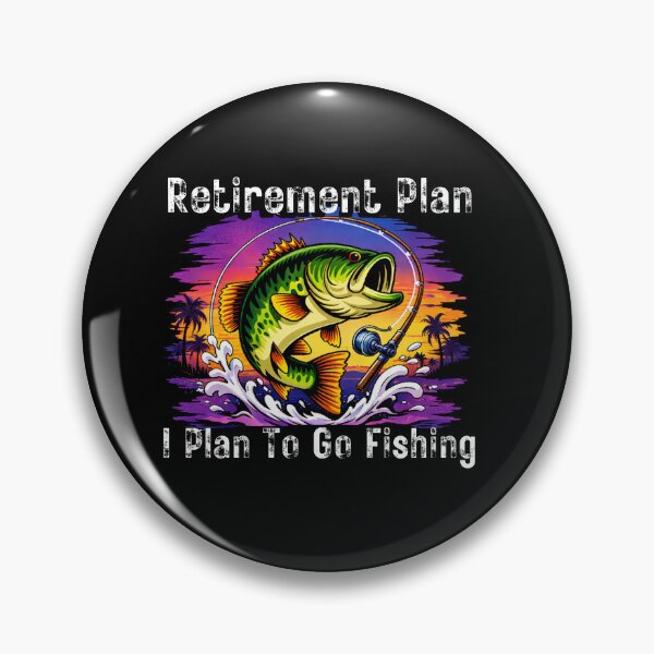 Item preview, Bass Fishing Retirement - Funny Dad Grandpa Husband Art designed and sold by BendyBeasts.