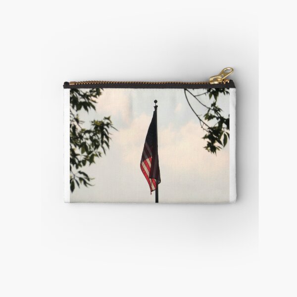 Item preview, American Flag glowing in the Sunset designed and sold by bub-2020.