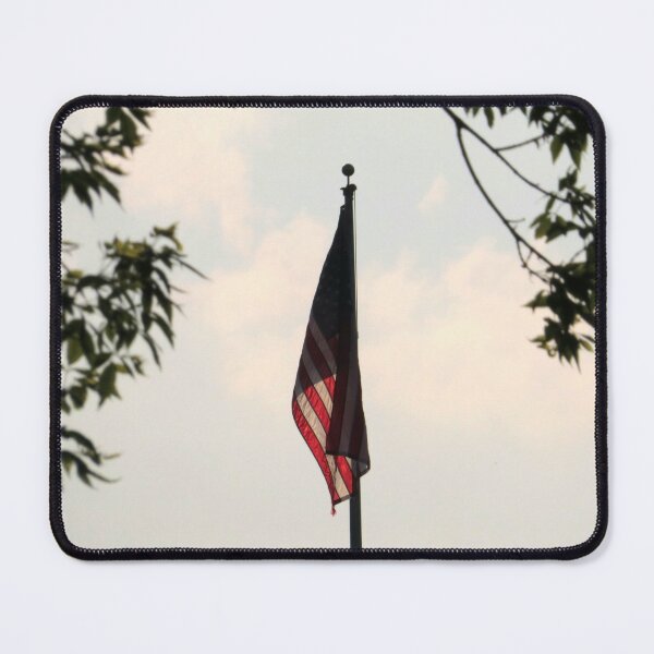 Item preview, American Flag glowing in the Sunset designed and sold by bub-2020.
