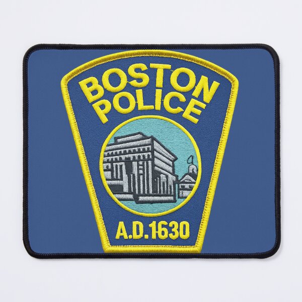 Item preview, Boston Police Department Patch designed and sold by LockedUp.