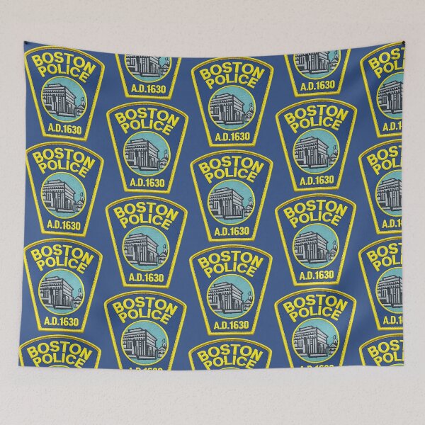 Item preview, Boston Police Department Patch designed and sold by LockedUp.