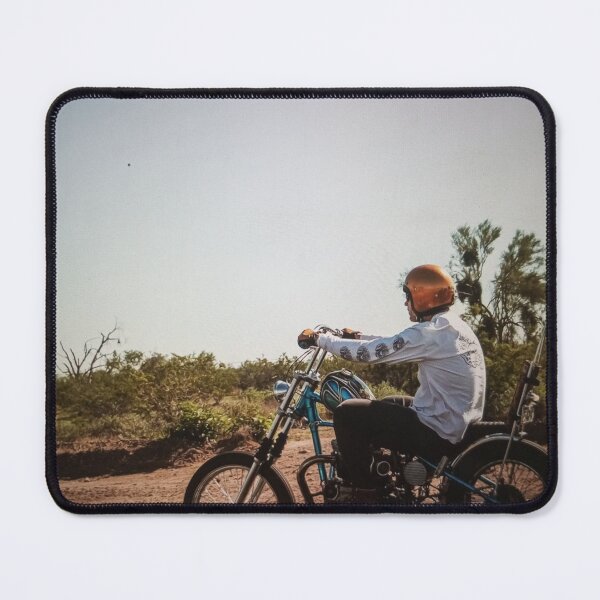 Item preview, Rider with Orange Helmet in Desert designed and sold by Chadittington.