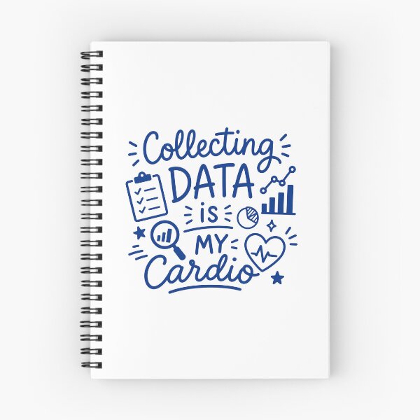 Item preview, Collecting Data is My Cardio - Data Analyst designed and sold by gunaone-design.