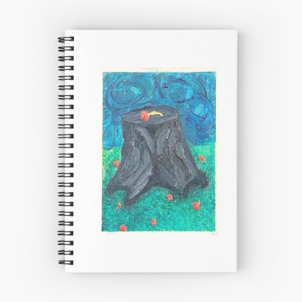 Item preview, A Lonely Stump - Original Artwork designed and sold by MaxxedOutArtist.