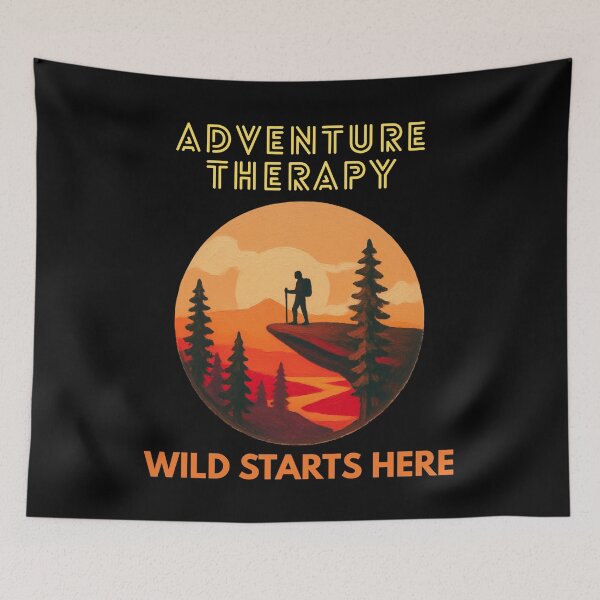 Item preview, Adventure Therapy Wild Starts Here designed and sold by WildArtStudioPL.